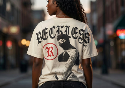 Reckless 100% Cotton Ivory Street & Juice T Shirt
