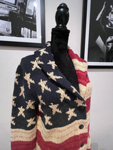 Load image into Gallery viewer, Ralph Lauren Denim &amp; Supply Women’s Stars &amp; Stripes Cardigan Size L