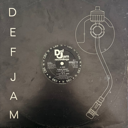 Public Enemy “911 is a Joke” 4 Track 12inch vinyl record