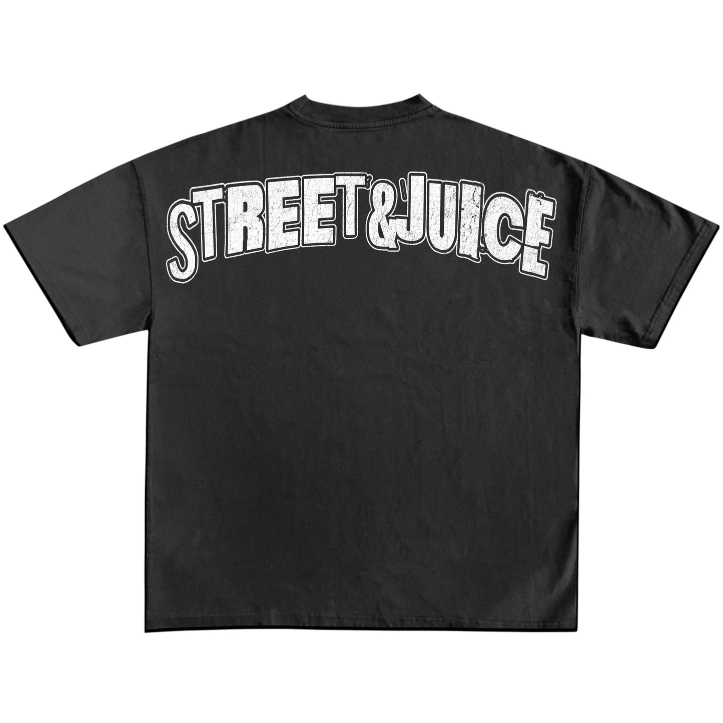 Street & Juice ‘Pum Pum Mus Smoke Ganja’ 100% Cotton Black Graphic Tee