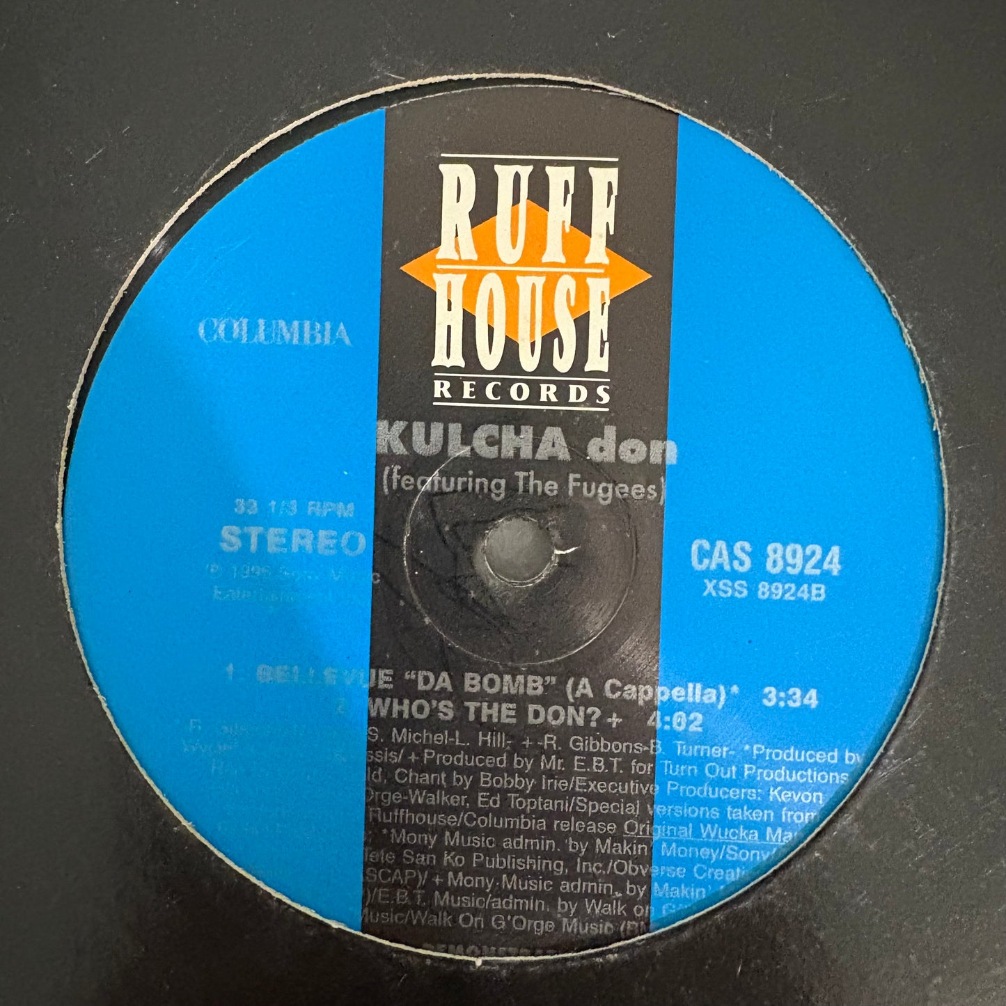 KULCHA Don “Bellevue “Da Bomb” 5 Track 12inch vinyl record