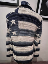 Load image into Gallery viewer, Ralph Lauren Denim &amp; Supply Stars &amp; Stripes Cotton Blend Cardigan Size Large fits more like a medium