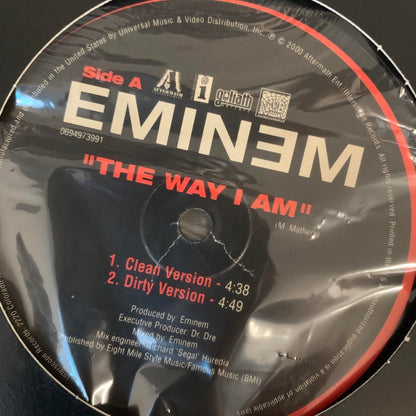 Eminem “The Way I Am” 4 Track 12inch Vinyl Single