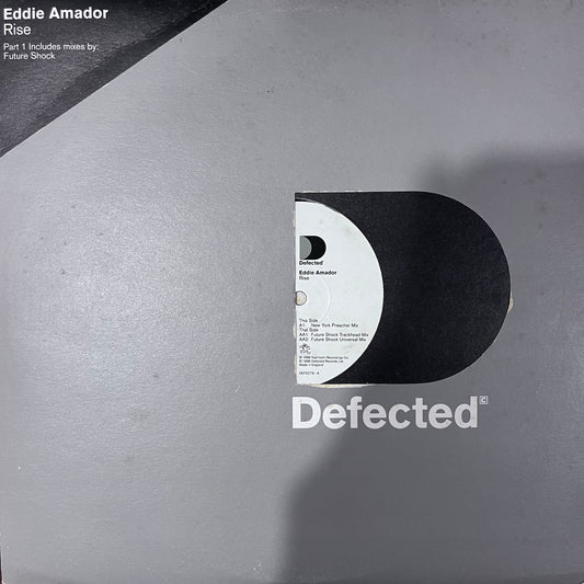 Eddie Amador “Rise” 3 Version 12inch Vinyl Record on Defected Records