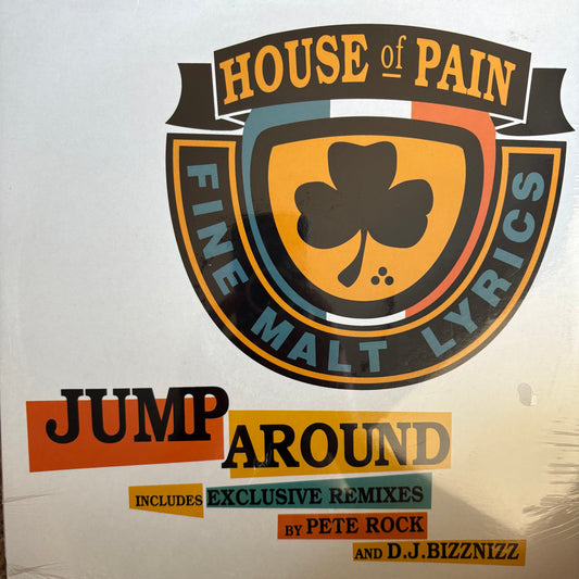 House Of Pain “Jump Around” 4 Track 12” Vinyl Record Still Sealed