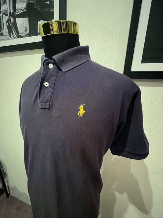 Polo Ralph Lauren 100% Cotton Blue Polo Shirt Size XL