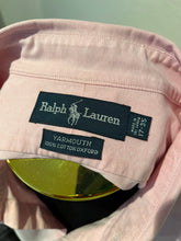 Load image into Gallery viewer, Ralph Lauren 100% Cotton Pink Button Down Collar Shirt Size XL