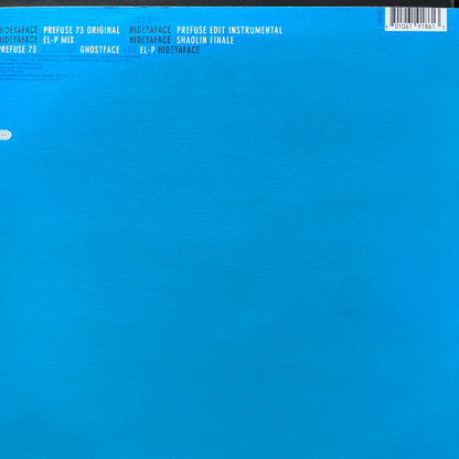 Prefuse 73 Feat Ghostface “Hideyaface” 4 Version 12inch Vinyl Record