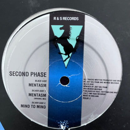 Second Phase “Mentasm” 3 Track 12inch Vinyl Record on R&S Records