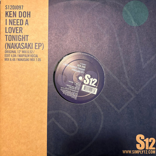 Ken Doh “I Need A Love Tonight” Nakasaki EP 4 Version 12inch Vinyl Record