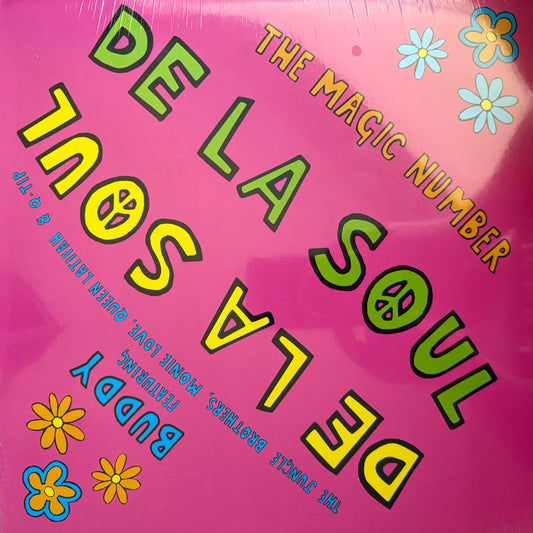 De La Soul “The Magic Number” 3 Track 12inch Vinyl Record Still Sealed Tommy Boy