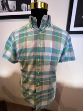 Load image into Gallery viewer, Ralph Lauren 100% Indian Madras Cotton Check Shirt Size Large Custom Fit