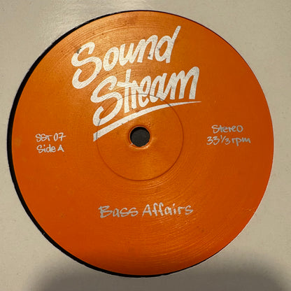 Sound Stream “Bass Affairs” 3 Track 12inch Vinyl Record