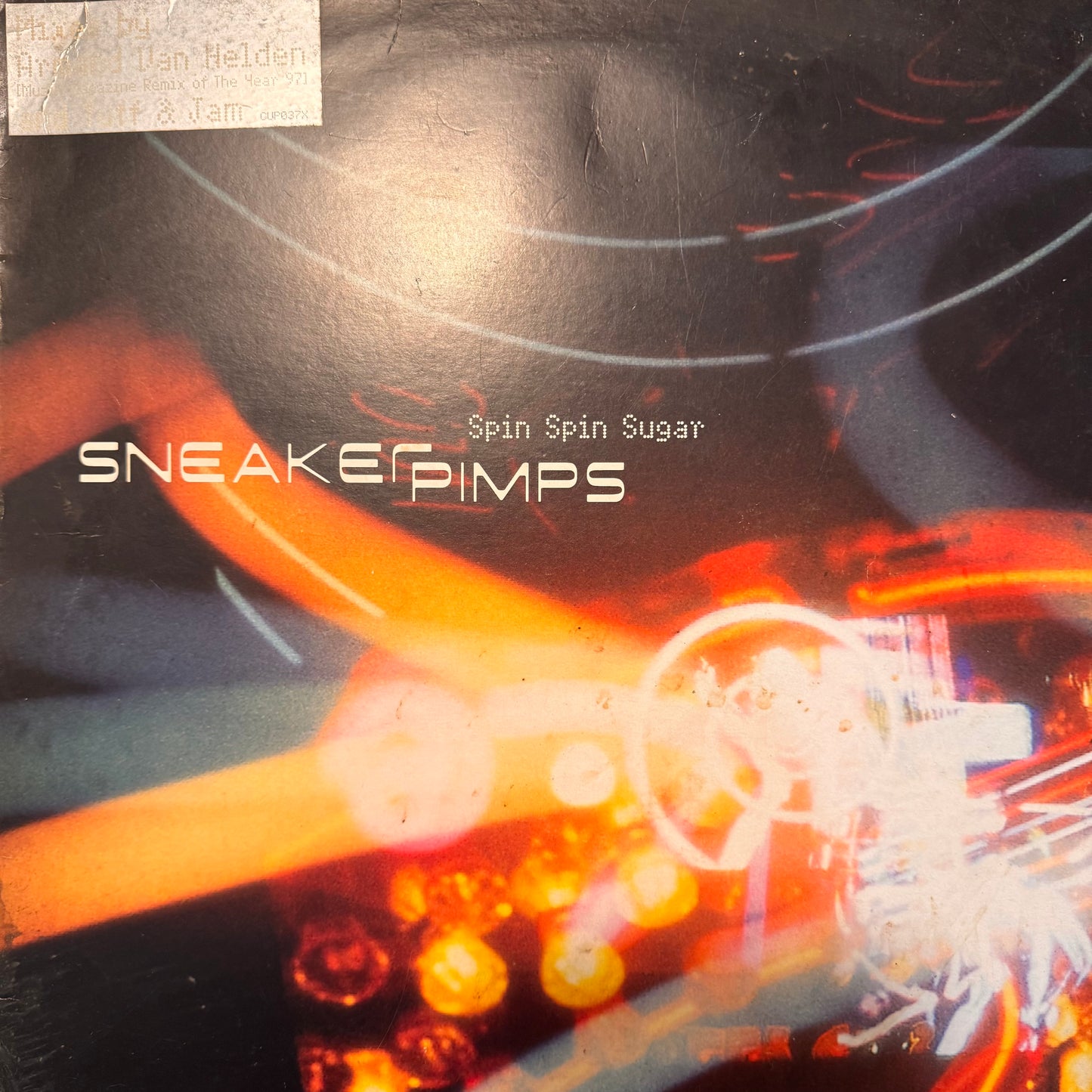 Sneaker Pimps “Spin Spin Sugar” Armand’s Dark Garage Mix 3 Version 12inch vinyl record