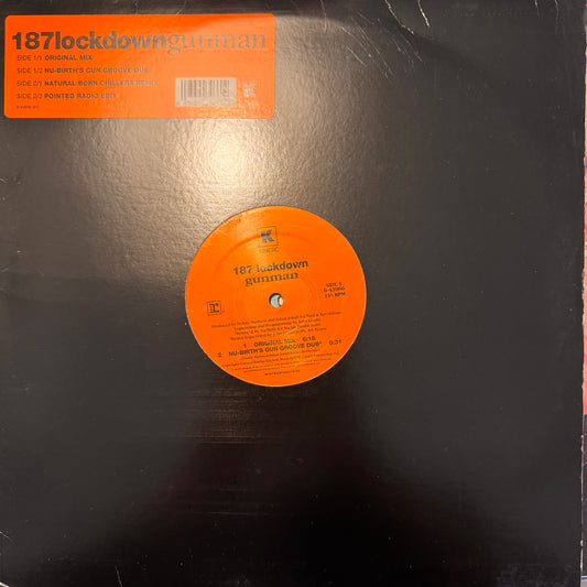 187 Lockdown “Gunman” 4 version 12inch vinyl record