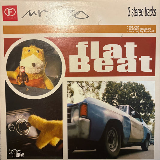 Mr. Oizo “Flat Beat” 3 Track 12inch Vinyl Record F Communications