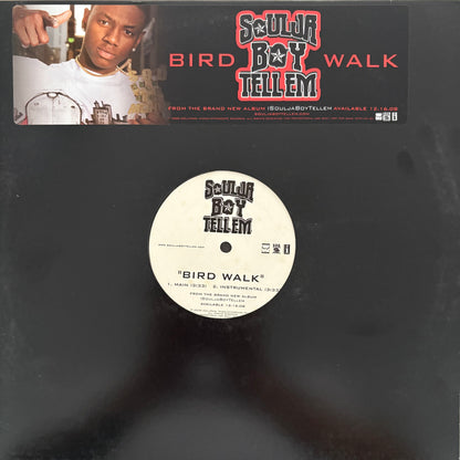 Soulja Boy Tell Em “Bird Walk” 4 version 12inch vinyl record