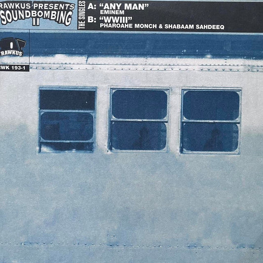 Eminem “Any Man” / Pharoahe Monch “WWIII” 7 Version 12inch Vinyl Record