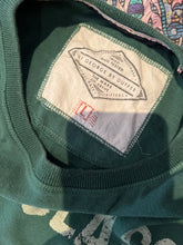 Load image into Gallery viewer, Duffer of St George 100% Cotton Green Logo Print Tee Size Large