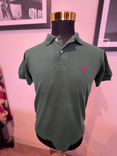 Load image into Gallery viewer, Polo Ralph Lauren 100% Cotton Green Polo Shirt Size Smal