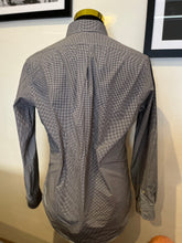 Load image into Gallery viewer, Ralph Lauren 100% Stretch Cotton Size Medium Black White Check