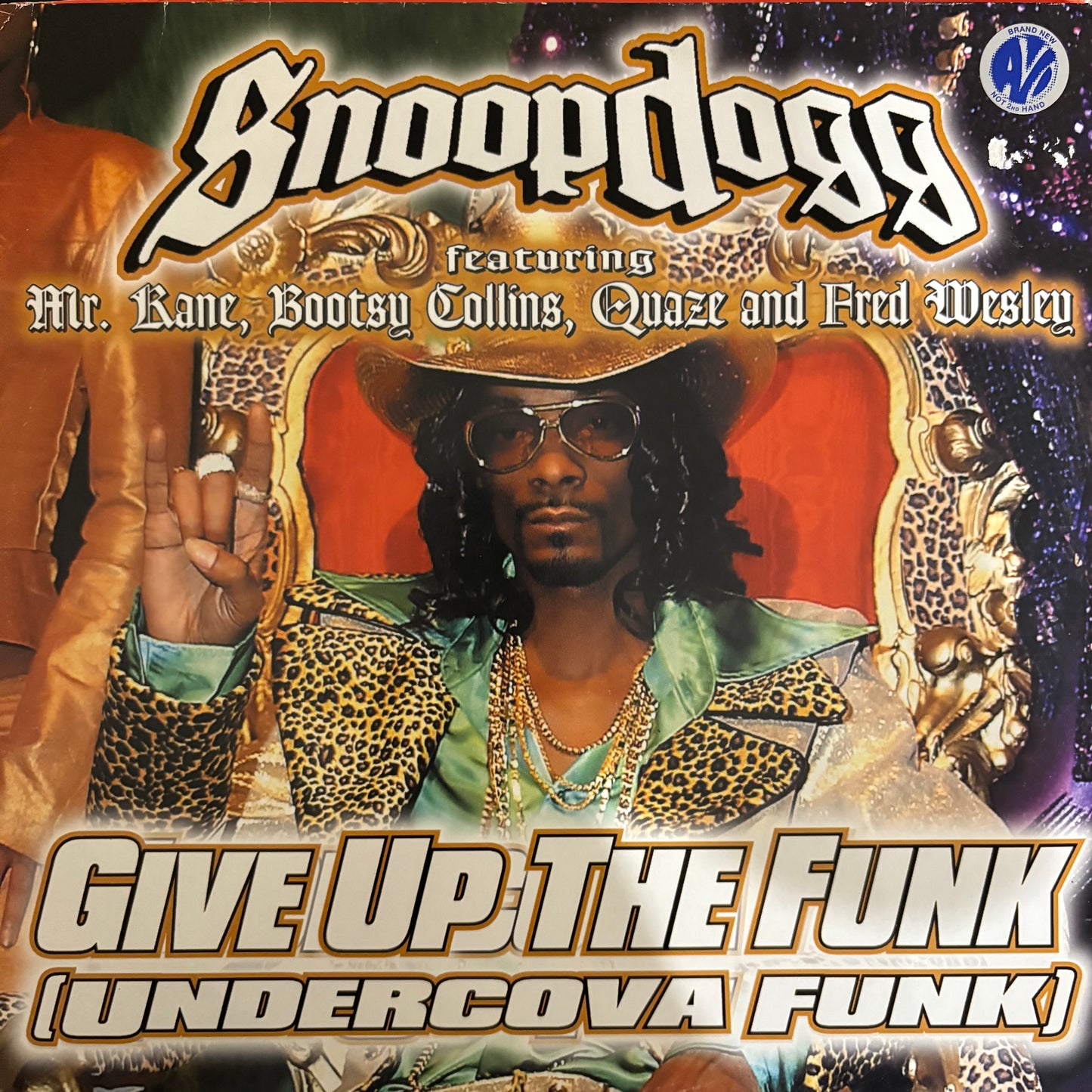 Snoop Dogg “Undercover Funk” (Give Up The Funk) 4 Track 12inch vinyl record