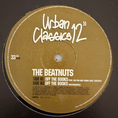 The Beatnuts “Watch Out Now” / “Off The Books” 4 version 12inch vinyl record