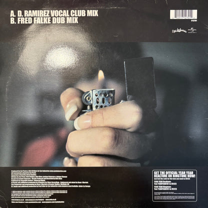 Bodyrox Feat Luciana “Yeah Yeah” 2 Track 12inch Vinyl Record