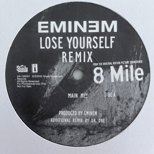 Eminem “Lose Yourself” The Remix 3 Version 12inch Vinyl Record on Shady Records