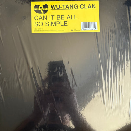 Wu Tang Clan “Can It Be All So Simple” 6 Track 12inch Vinyl Record Mint