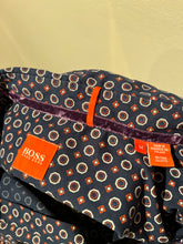 Load image into Gallery viewer, Boss Orange Hugo Boss 100% Cotton Blue Orange Circle Pattern Shirt Size Medium