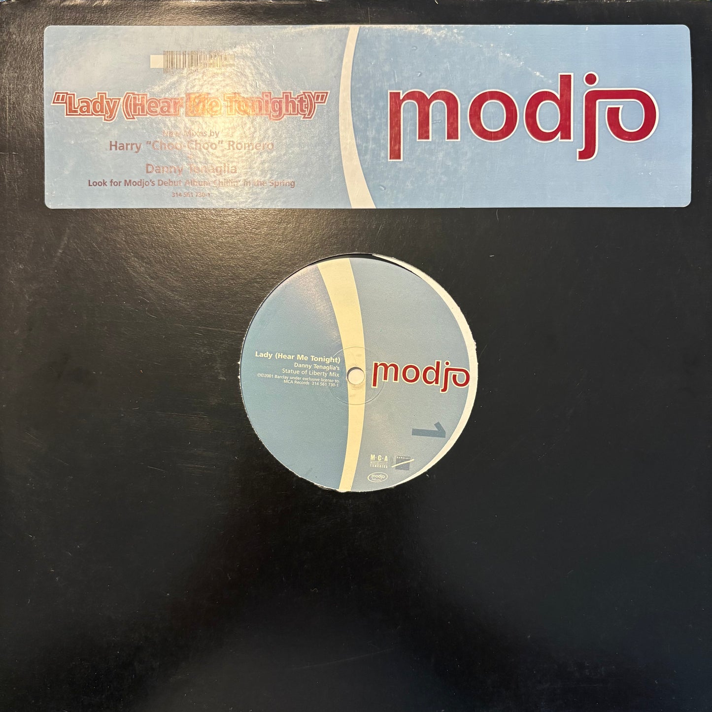 Modjo “Lady (Hear Me Tonight)” 2 Track 12inch Vinyl record