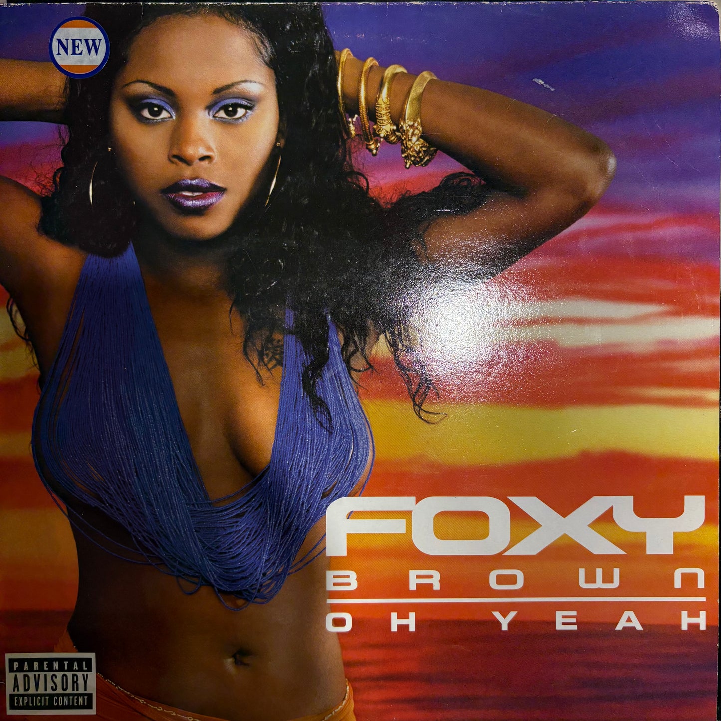 Foxy Brown “Oh Yeah” 3 Track 12inch vinyl record