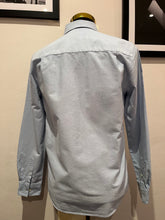 Load image into Gallery viewer, The Academy Brand 100% Cotton Blue Shirt Size Small Slim Fit