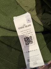 Load image into Gallery viewer, Stone Island Green Waffle Cardigan Size XL with Logo Badge, beautiful piece from SS21 in primo condition like new