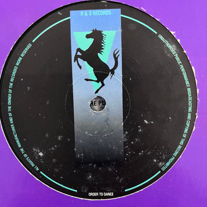 Sonic Solution “Music” / “Quest” 2 Track 12inch Vinyl Record on R&S Records