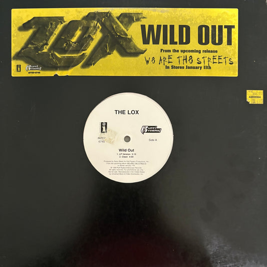 The Lox “Wild Out” 4 Version 12inch vinyl record