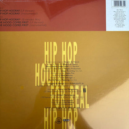 Naughty By Nature “Hip Hop Hooray” 5 Track 12inch Vinyl