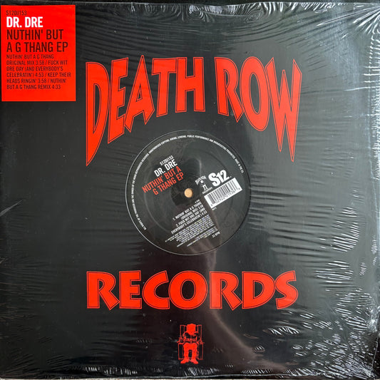 Dr Dre “Nuthin’ But A G Thang” Ep 4 Track 12” Vinyl Mint Death Row Records