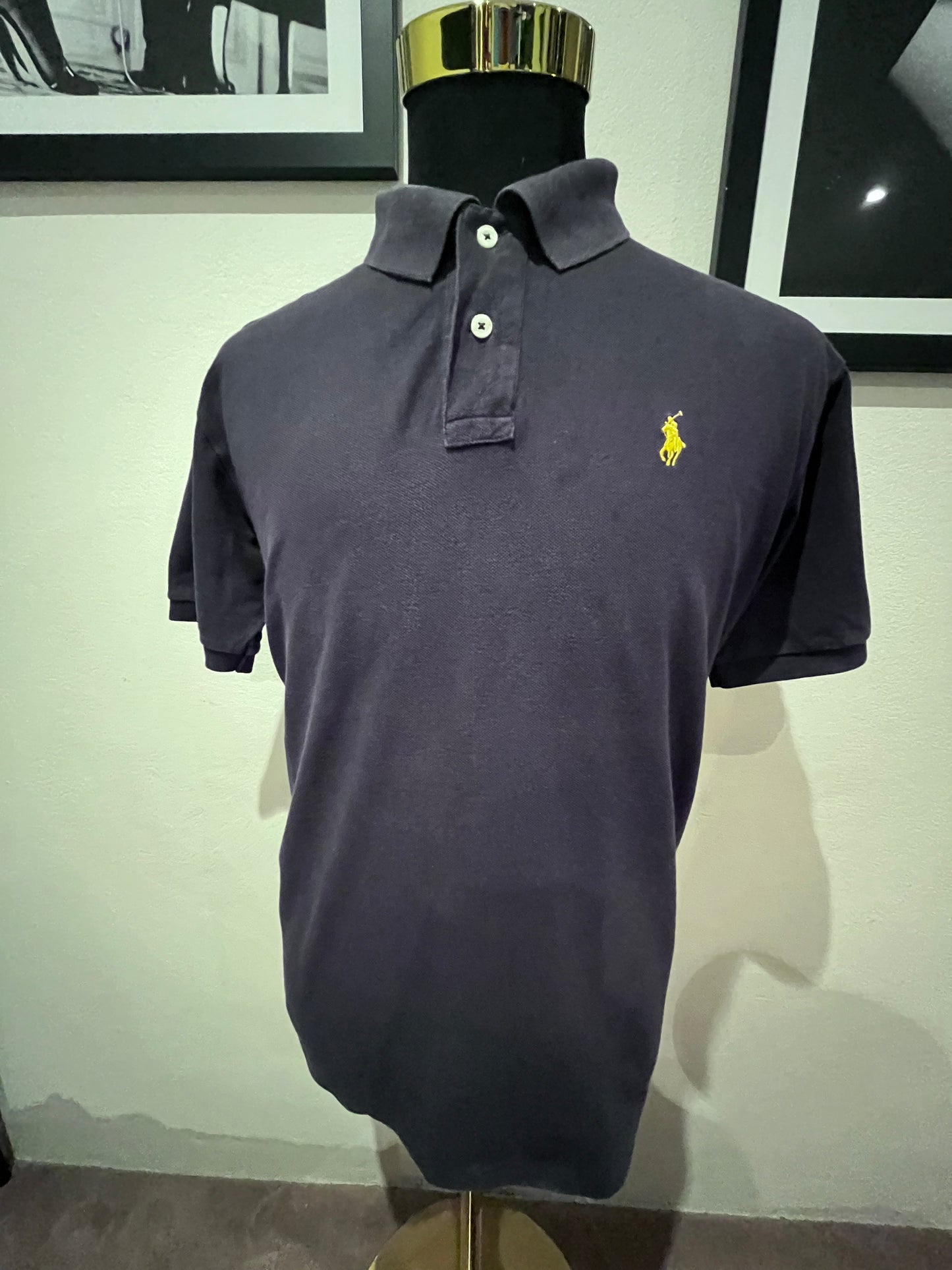 Polo Ralph Lauren 100% Cotton Blue Polo Shirt Size XL