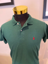 Load image into Gallery viewer, Polo Ralph Lauren 100% Cotton Green Polo Shirt Size Smal
