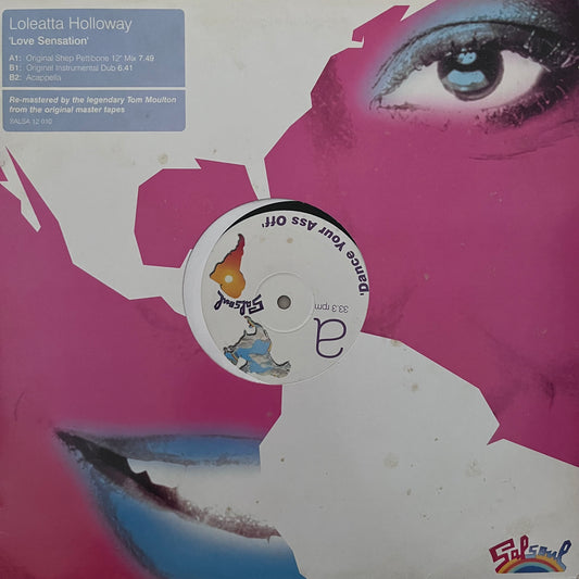 Loleatta Holloway “Love Sensation” 3 Version 12inch Vinyl Record Salsoul Records