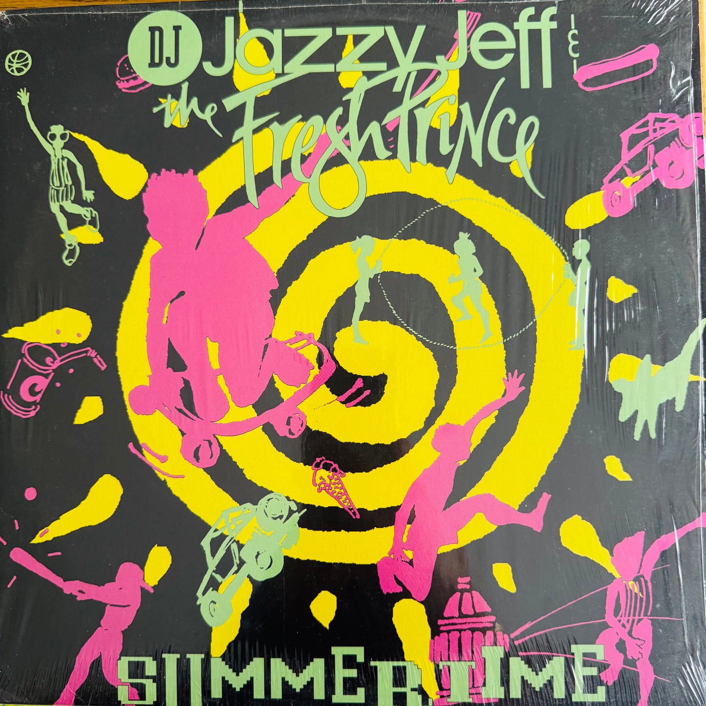 DJ Jazzy Jeff & The Fresh Prince “Summertime” 6 Version 12” Vinyl Record Jive