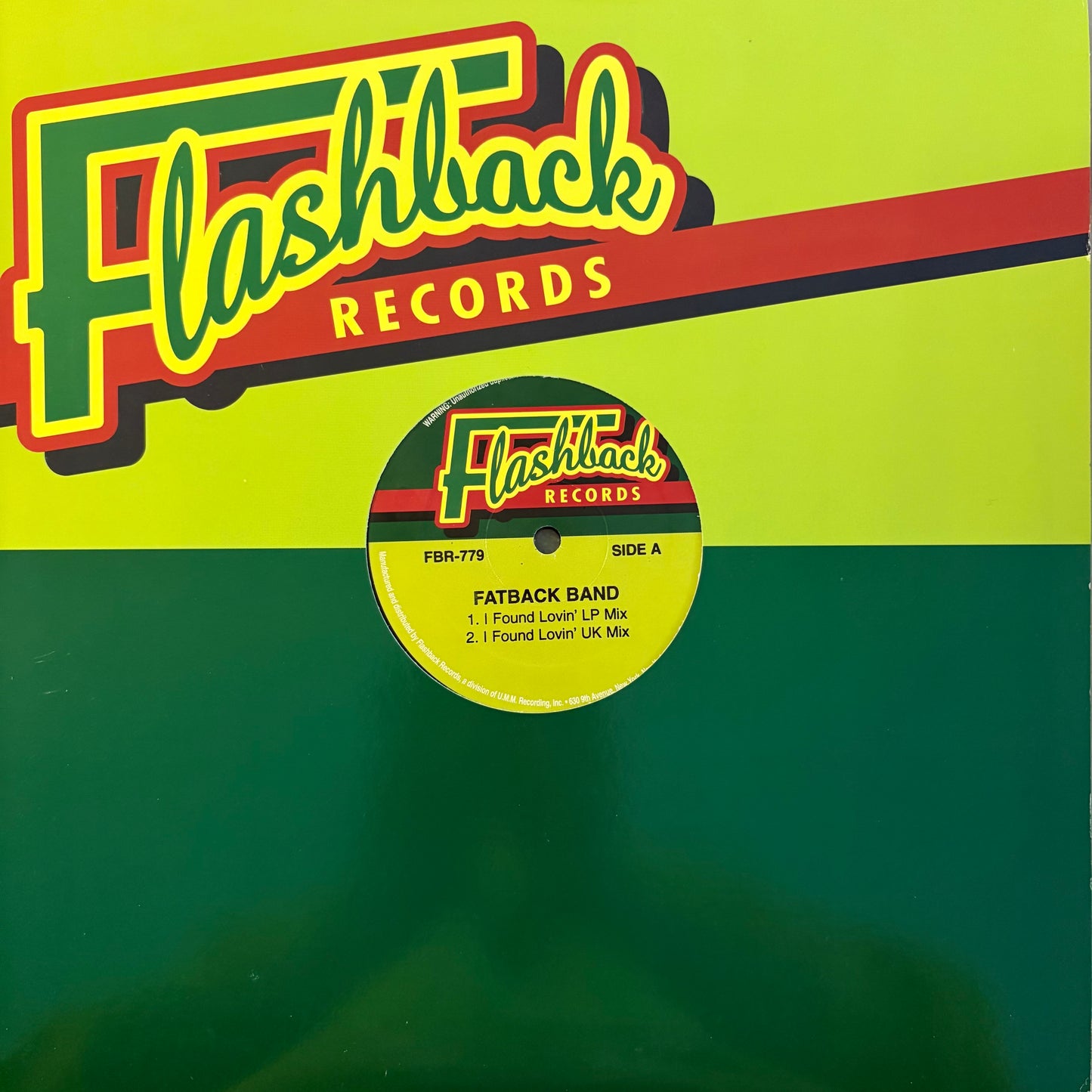 Fatback Band ‘I Found Lovin’’ / King Tim II ‘Personality Jock’ 3 Track 12inch Vinyl Record