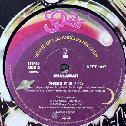 Shalamar “A Night To Remember” / “There It Is” 2 Track 12inch Vinyl Record
