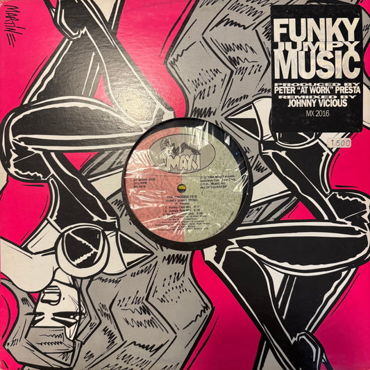 The Chosen Few “Funky Jumpy Music” 5 Track 12inch Vinyl Record on Maxi Records