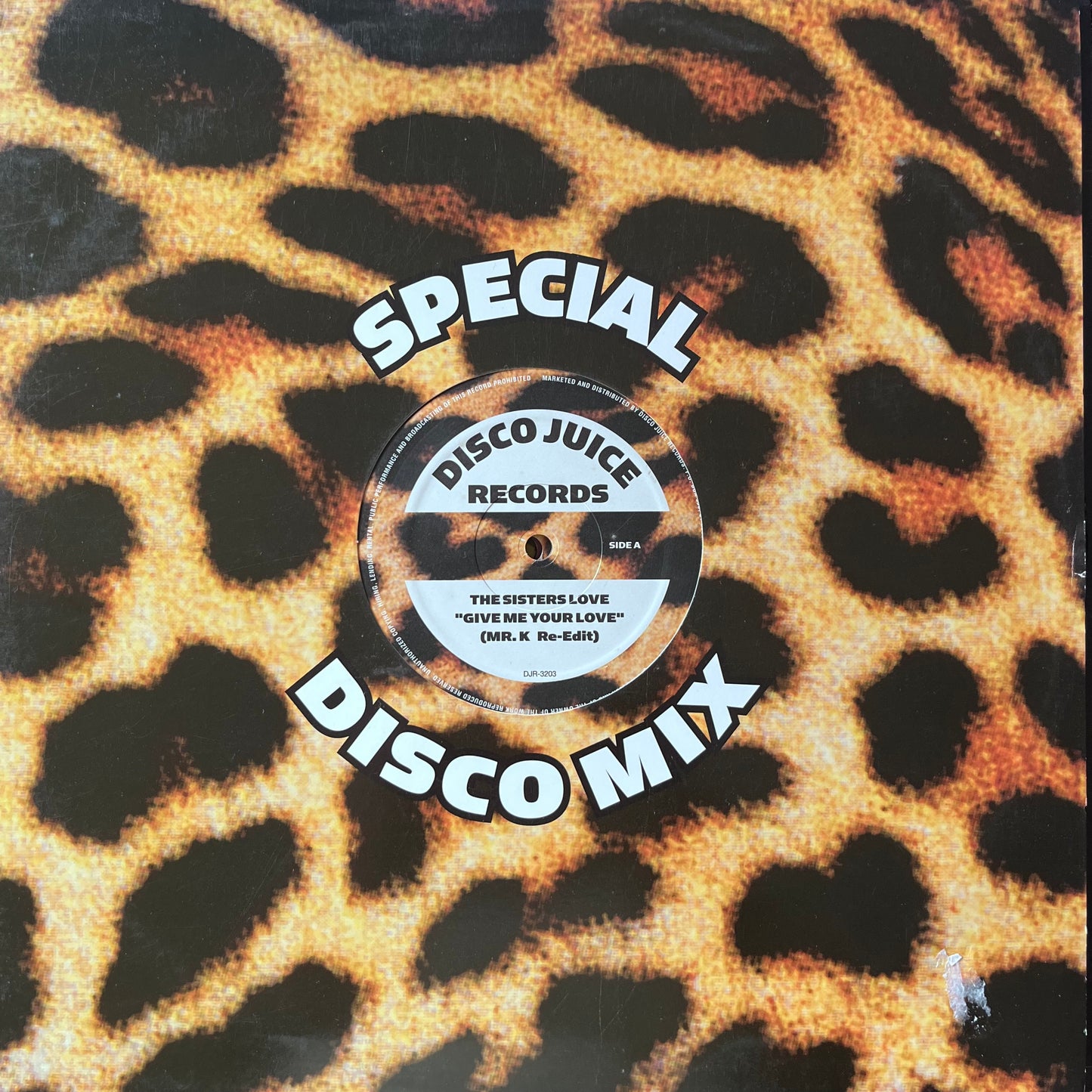 The Sisters Love “Give Me Your Love” Ecstasy, Passion & Pain “Ask Me” 12inch Vinyl Record Special Disco Mix