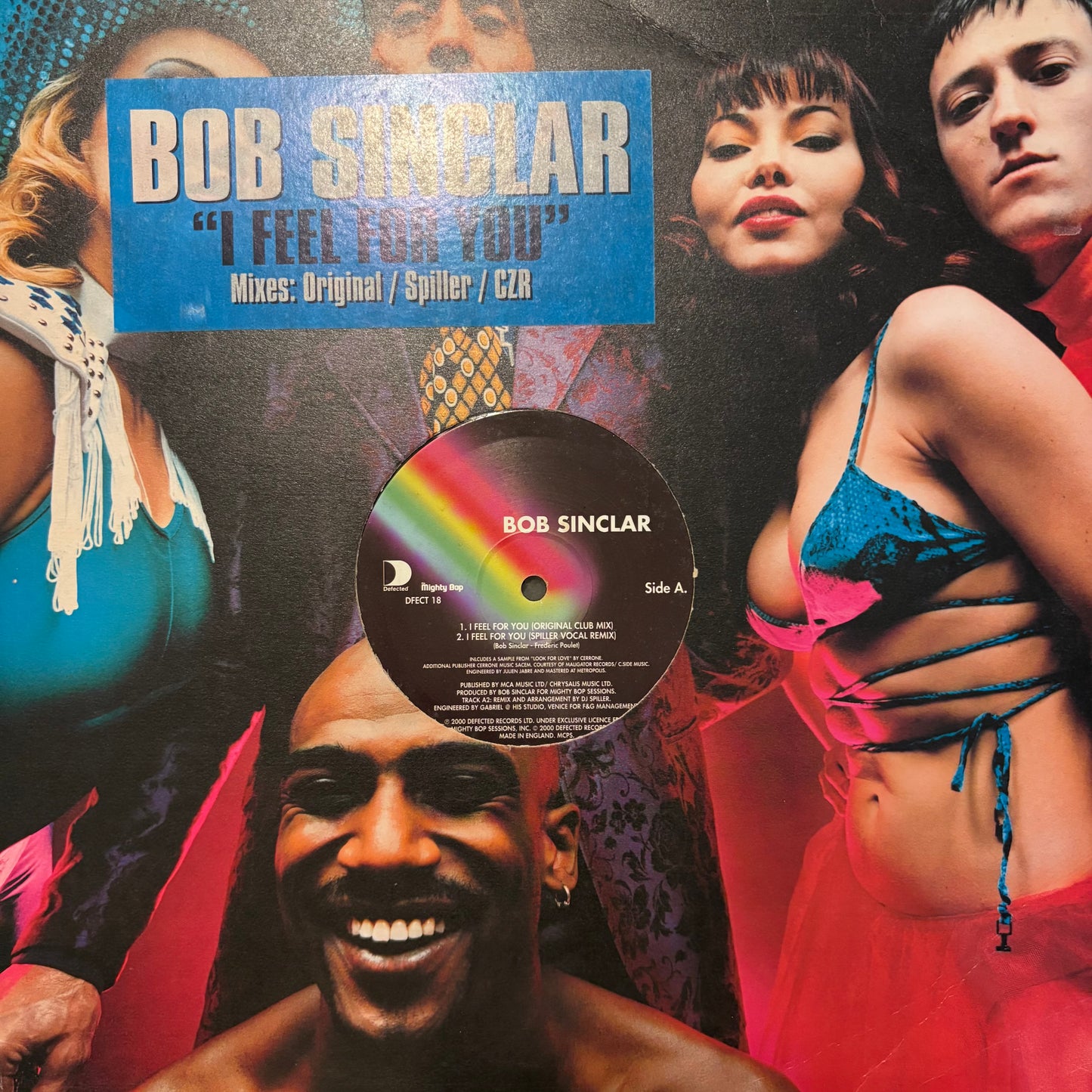 Bob Sinclar “I Feel For You” 3 Version 12inch vinyl record on Defected