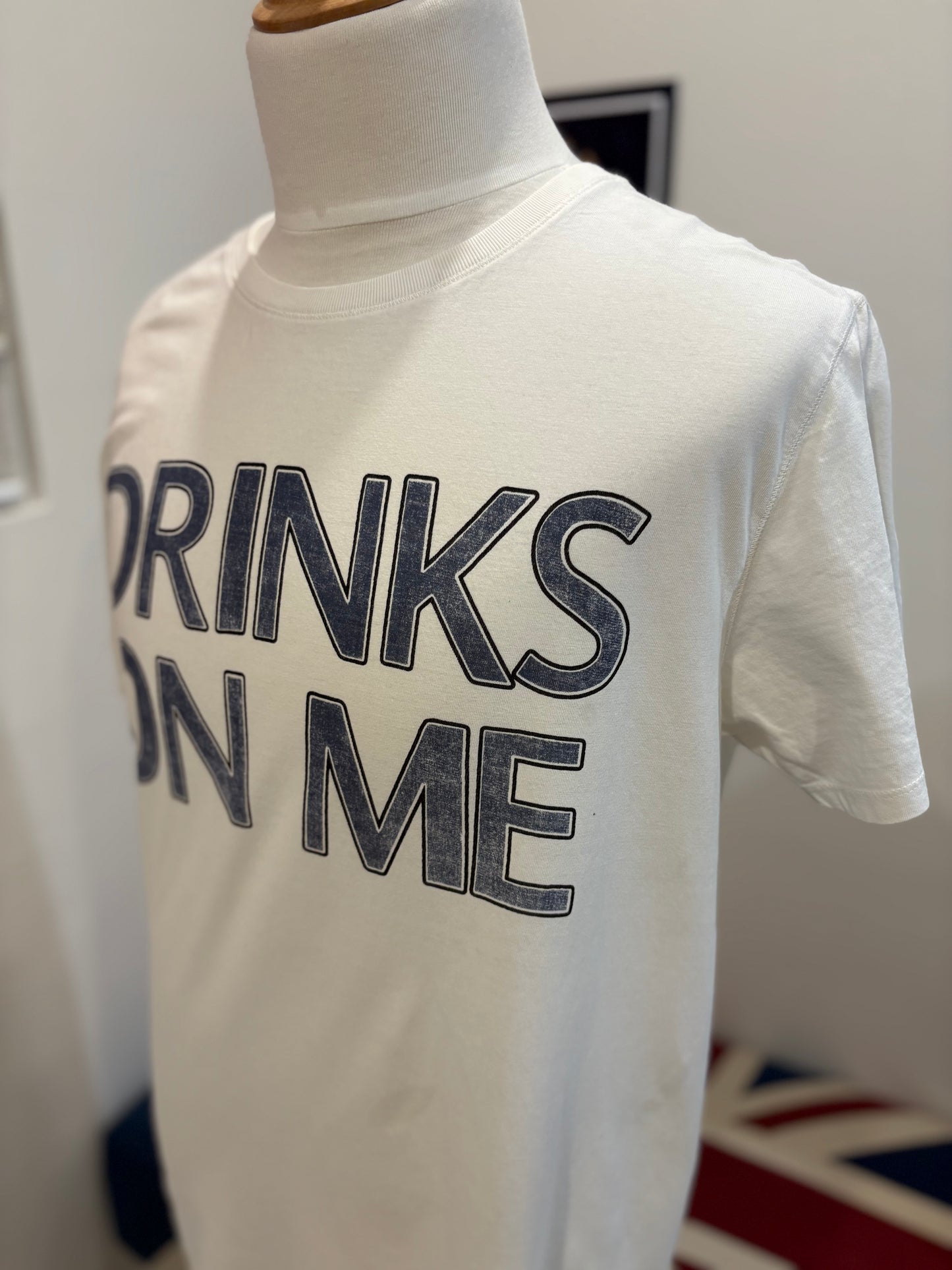 Scotch & Soda 100% Cotton White Chest Logo Tee