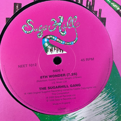 The Sugar Hill Gang “8th Wonder” / Furious Five “Showdown” 2 Track 12” Vinyl on Sugar Hill Records